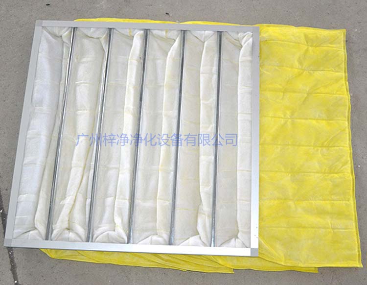 F8級(jí)袋式中效過濾器常用于凈化空調(diào)中級(jí)過濾。